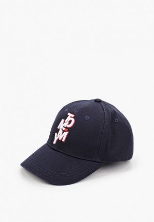 Бейсболка Tommy Hilfiger. Цвет: синий