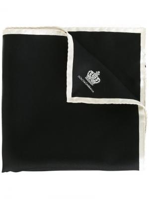 Платок паше с принтом Dolce & Gabbana. Цвет: черный