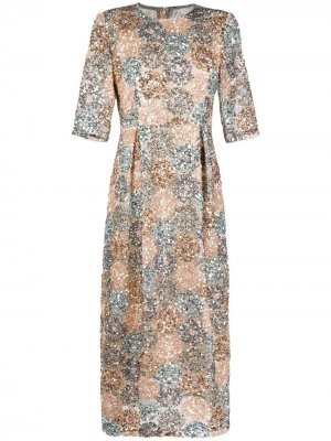 Платье Stromobli F с пайетками Antonio Marras. Цвет: нейтральные цвета