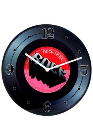 Часы Время музыки настенные Русские подарки. Цвет: черный