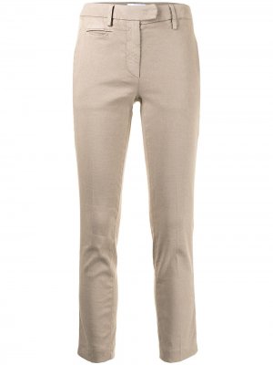 Укороченные брюки Dondup. Цвет: коричневый