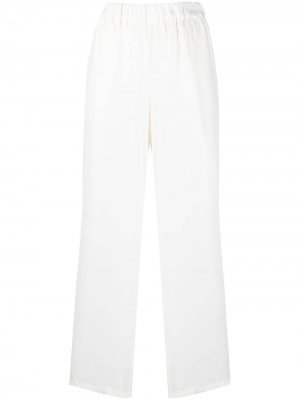 Расклешенные брюки с завышенной талией P.A.R.O.S.H.. Цвет: белый