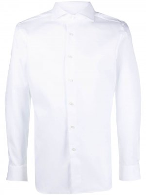 Рубашка с длинными рукавами Xacus. Цвет: белый