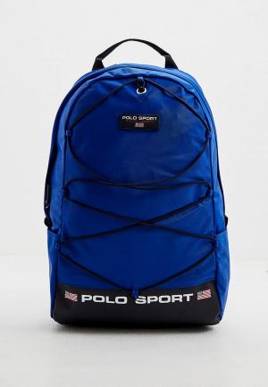 Рюкзак Polo Ralph Lauren. Цвет: синий