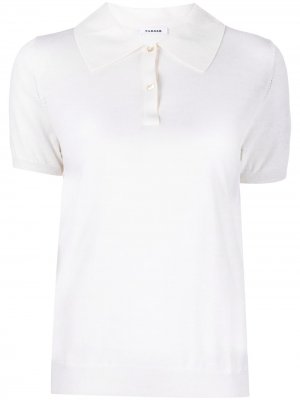 Трикотажная рубашка поло с короткими рукавами P.A.R.O.S.H.. Цвет: нейтральные цвета