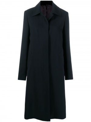 Однобортное пальто Wells Filippa K. Цвет: черный