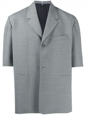 Пиджак с короткими рукавами MCQ. Цвет: серый