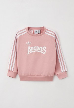 Свитшот adidas Originals. Цвет: розовый