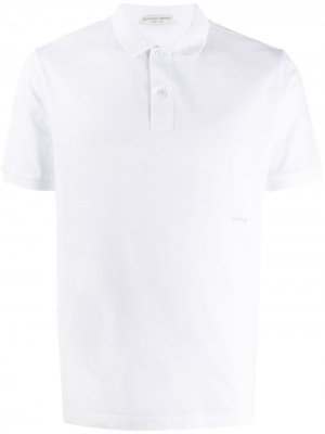 Рубашка-поло с короткими рукавами Bottega Veneta. Цвет: белый