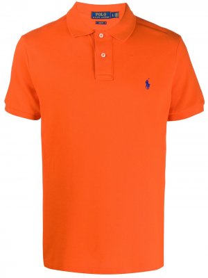 Рубашка-поло с короткими рукавами Polo Ralph Lauren. Цвет: оранжевый