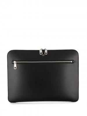 Чехол для ноутбука с логотипом Dolce & Gabbana. Цвет: черный