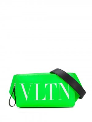 Ремень с логотипом VLTN Valentino Garavani. Цвет: зеленый