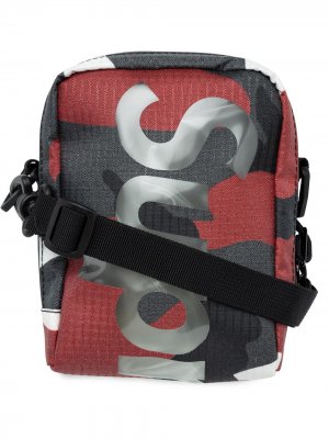 Мини-сумка с логотипом Supreme. Цвет: красный