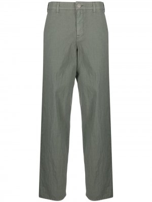 Укороченные брюки карго Emporio Armani. Цвет: зеленый