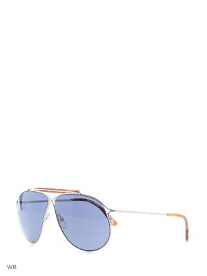 Солнцезащитные очки FT 0193 16V Tom Ford. Цвет: серебристый, серый