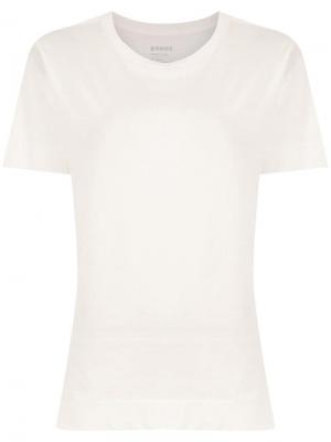 Однотонная футболка Osklen. Цвет: белый