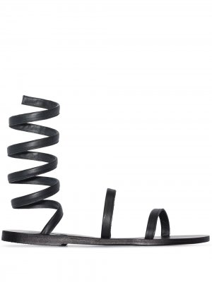 Сандалии Ofis с ремешками Ancient Greek Sandals. Цвет: черный