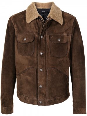 Куртка на пуговицах TOM FORD. Цвет: коричневый