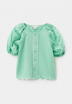 Блуза Stella McCartney. Цвет: зеленый