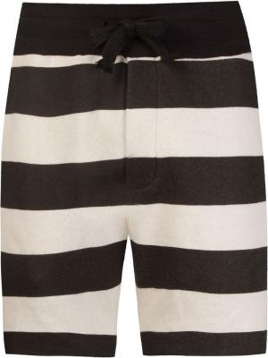 Striped shorts Osklen. Цвет: черный