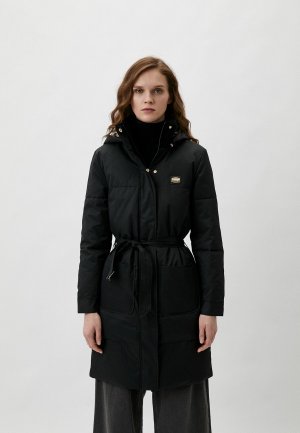 Куртка утепленная Cavalli Class. Цвет: черный