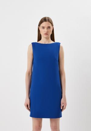Платье Luisa Spagnoli. Цвет: синий