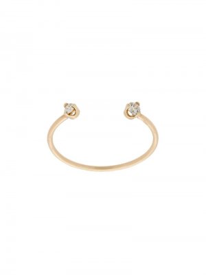 Золотое кольцо с бриллиантами Zoë Chicco. Цвет: золотистый