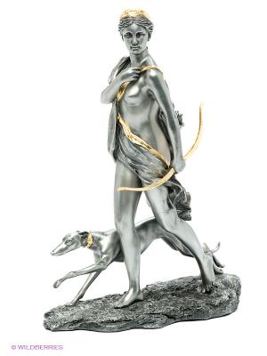 Статуэтка Артемида - Богиня охоты Veronese. Цвет: темно-серый, золотистый