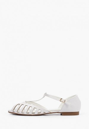 Сандалии Ideal Shoes. Цвет: белый