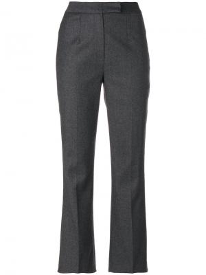 Строгие брюки John Galliano Vintage. Цвет: серый