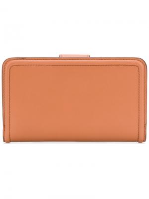 Double T wallet  Tods Tod's. Цвет: коричневый
