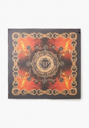 Платок Philipp Plein. Цвет: черный
