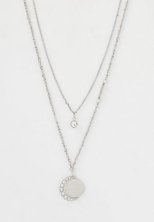Колье Guess. Цвет: серебряный