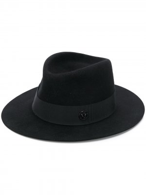 Шляпа с лентой Maison Michel. Цвет: черный