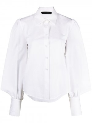 Блузка с пышными рукавами Federica Tosi. Цвет: белый