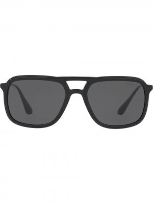Солнцезащитные очки Game Prada Eyewear. Цвет: черный