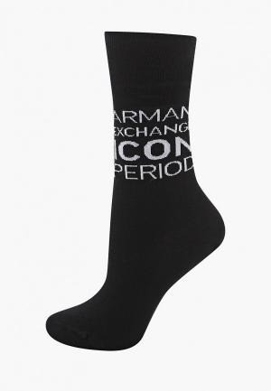Носки Armani Exchange. Цвет: черный