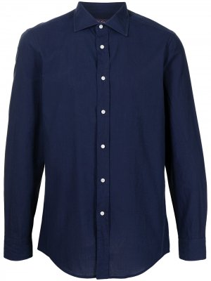 Рубашка с длинными рукавами Polo Ralph Lauren. Цвет: синий