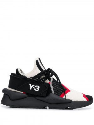 Трикотажные кроссовки Kaiwa Y-3. Цвет: черный