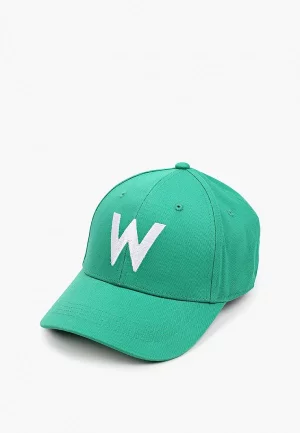 Бейсболка Wrangler. Цвет: зеленый