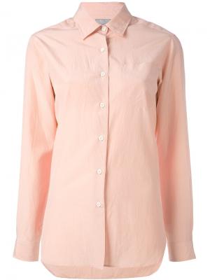 Рубашка на пуговицах Margaret Howell. Цвет: розовый