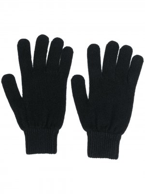 Fitted knitted gloves PAUL SMITH. Цвет: черный