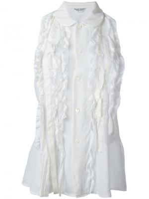 Прозрачная блузка Robe de Chambre Comme Des Garçons Pre-Owned. Цвет: белый