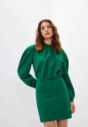 Платье Silvian Heach. Цвет: зеленый