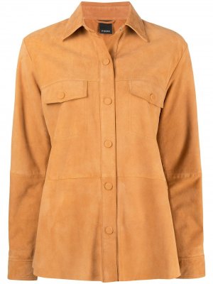 Куртка-рубашка Pinko. Цвет: коричневый
