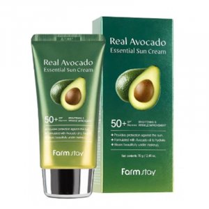 FARMSTAY Real Avocado Essential Sun Cream 70г (3 варианта)