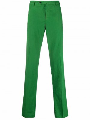 Узкие брюки строгого кроя Pt01. Цвет: зеленый