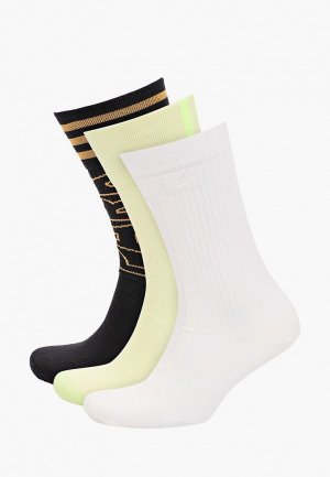 Носки 3 пары adidas Originals. Цвет: разноцветный