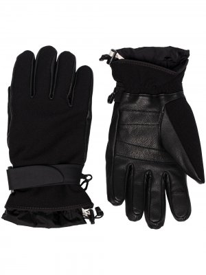 Трикотажные перчатки Moncler Grenoble. Цвет: черный