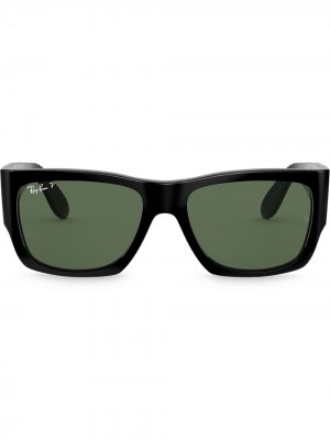 Солнцезащитные очки Nomad Wayfarer Ray-Ban. Цвет: черный